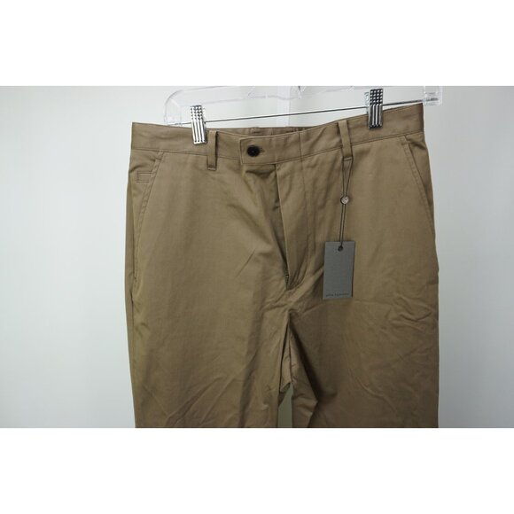 John Varvatos Brown Cotton Blend Mens Pants Sz 48 Brand New